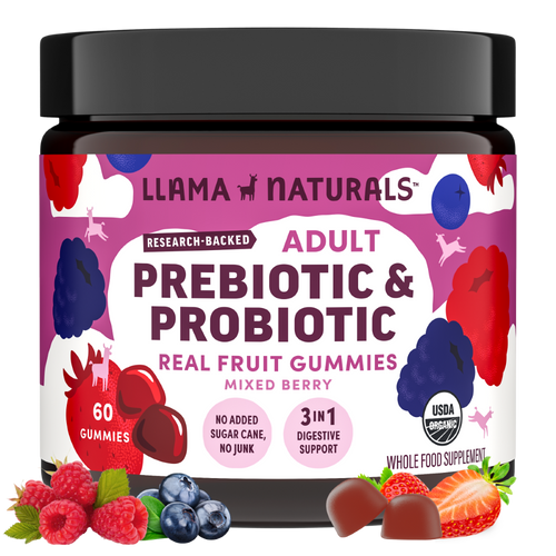 Adults Pre & Probiotic Gummies, Mixed Berry (60 ct)