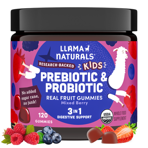 Kids Pre & Probiotic - Mixed Berry (Organic) - 120 Count