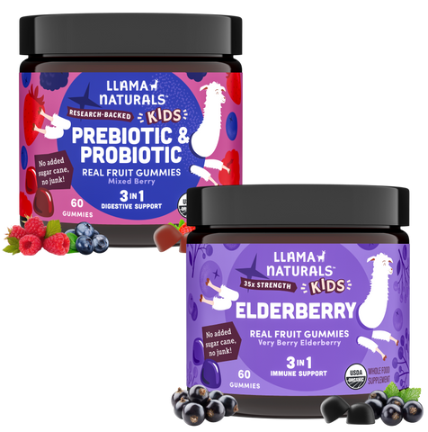 Kids Pre & Pro + Elderberry Bundle (Organic)