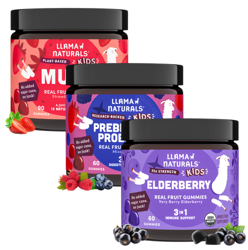 Kids Multi + Pre & Pro + Elderberry Bundle (Organic)