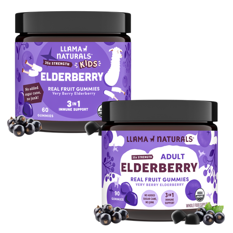 Kids Elderberry + Adult Elderberry Bundle (Organic)